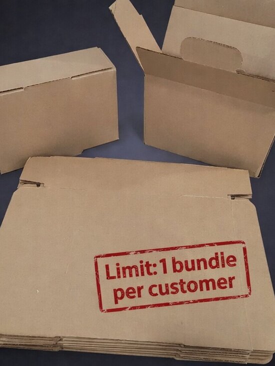 Boxes Other - 🔥$8 SALE (10) Brown Corrugated Shipping Mailing Boxes 9"x6.5"x 3"